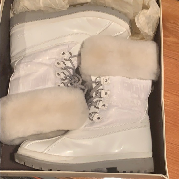 Coach Lenora winter boots size 10 - Picture 1 of 8